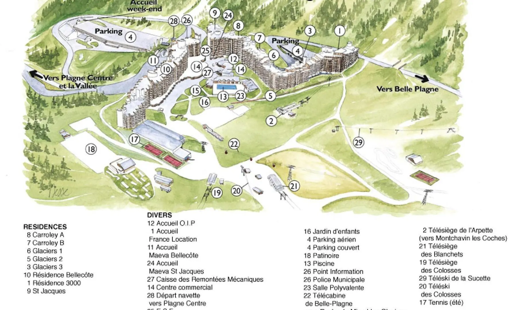 Apartment Residence Saint Jacques A - Studio Pour 4 Personnes 26 Macot-la-Plagne